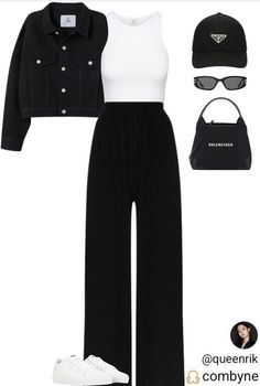 Style your outfit with some ideas 00s Mode, Neue Outfits, Casual Day Outfits, Easy Trendy Outfits, Causual Outfits, Simple Trendy Outfits, 가을 패션, Teenage Fashion Outfits