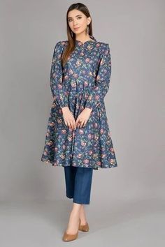 🌟 Elevate your wardrobe with our stunning collection of Kurtis! From vibrant prints to elegant embroideries, we have something for every style. Explore our latest designs and get ready to turn heads wherever you go. Whether it's a casual outing or a special occasion, our Kurtis are perfect for any event. Experience the perfect blend of style and comfort with our curated selection. Mix and match to create your unique look and express your individuality. Join the Kurti revolution and redefine your fashion game today! Don't miss out on these must-have pieces that will elevate your style game instantly. Explore now and let your fashion journey begin! ✨ #KurtiLove #FashionForward #StyleStatement 🛍️💃👗 Simple Outing Dresses, Flair Kurti Designs, Printed Kurti Designs Latest, Pant Kurti Designs Latest, Modern Kurti Design, Frock Style Kurti Design, Kurti Outfit Ideas, Long Kurta Designs