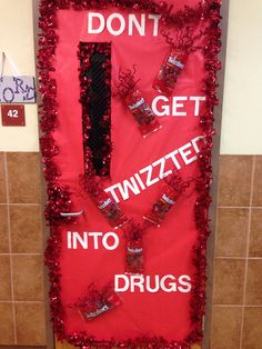 Red Ribbon Week Red Ribbon Week Bulletin Board Ideas, Red Ribbon Week Door Decorating Movie