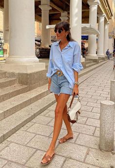 冀 Greece Outfit, European Summer Outfits, Europe Outfits, Italy Outfits, Neue Outfits, Paris Outfits, Mode Inspo, Looks Chic, French Girl