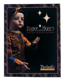 the cover of dance in the hours magazine, featuring an image of a baby doll