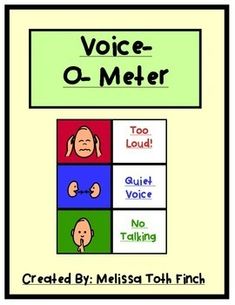 a book cover with the words voice - o meter