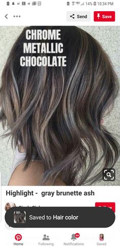 Brown Hair With Silver Highlights, Hair Blending, Grey Hair Inspiration, Covering Gray Hair, Gorgeous Hairstyles, Gray Hair Growing Out, Life's Too Short