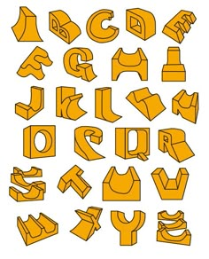 the letters and numbers are made out of yellow paper