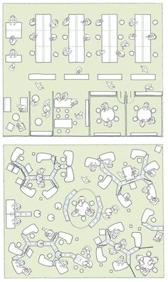 the floor plan for an apartment with furniture