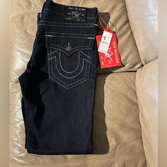 Brand New Jeans Original Authentic True Religion, Brand New With Tags. Has A Reflective Feature On The Back Belt Area And Under The Jeans As Well. Has A Tag Price Of 179.00 Your Chance To Take For A Fraction Of Cost. Future Clothes, Mens Straight Jeans, True Religion Jeans, Pocket Jeans, Christmas Wishlist, Lord Shiva, Fancy Dresses, True Religion, Shiva