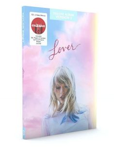 the book cover for love is written in pink, blue and white with a woman's face on it