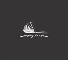 the story share logo is shown with an open book on it's back end