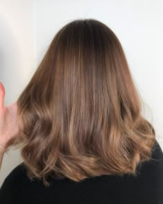 Wavy Hair, Brown Hair, The Back, Wall, Gold, White