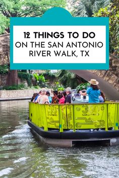 Is there anything better than river walks surrounded by lush landscapes and cypress-line paths (and vibrant city life) on a balmy evening? Welcome to the legendary San Antonio River Walk, also known as the Paseo del Rio; a 15-mile oasis in the heart of a hot Texas city. The San Antonio River Walk is what will turn your impression of America’s seventh largest city from a heaving metropolis image into scenes of memorable wows. San Antonio River Walk, Best Family Vacation Destinations, San Antonio River, Road Trip Routes, Long Term Travel, Best Family Vacations, Texas City, Family Vacation Destinations