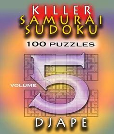 the cover of killer samurai sudoku's book 5, volume 5 diape