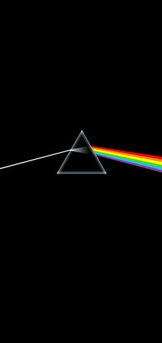 the dark side of the moon with a pink floyd light coming from it's end