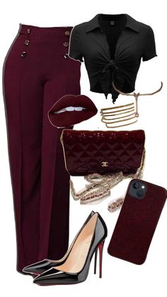 Elegant Red Outfit, Dark Feminine Fashion, Dark Red Outfit, Inspiration For Women, Feminine Fashion, Dark Feminine, فستان سهرة, Classy Casual Outfits