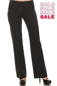 Mid Rise Bootcut Pants - Womens Bootcut Pants - Womens Bootcut Pants & Leggings - Bootcut Pants - These business pants are perfectly comfortable and sleek for day-to-night wear. They're ideal for pairing with your favorite blouse or top to create a finished ensemble. - #bootcutpants #pants #womensbootcutpants

Mid Rise Bootcut Pants - Womens Bootcut Pants - Womens Bootcut Pants & Leggings - Bootcut Pants Business Blouse, Trouser Outfit, Collage Ideas, Office Siren, Business Pants, Pop Style, Bootcut Pants, Black Trousers, Night Wear