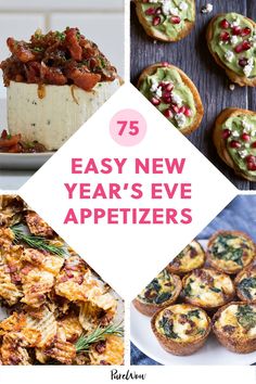 the top five new year's eve appetizers