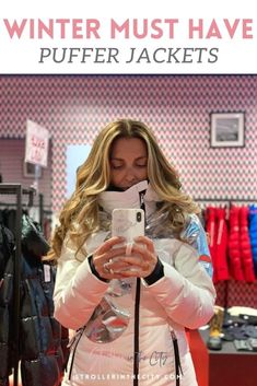 Must Have Puffer Jacket's This Winter | Stroller in the City Snow Gear Women Outfits, Women Pants Outfit, Mom Style Inspiration, Winter Knit Scarf, Snow Gear, Books For Moms, Stylish Mom, Mama Style, Winter Is Here