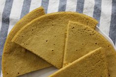 some tortilla chips are sitting on a table