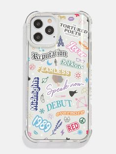 Taylor Albums Shock iPhone Case Phone Cases Skinnydip London Swiftie Phone Case, Album Phone Case, Taylor Swift Stuff, Taylor Swift Things, Taylor Swift Games