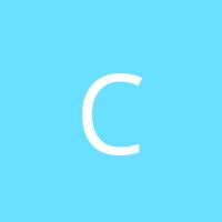 the letters c and c are white against a blue background