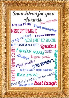 some ideas for your awards from the best music video game award winner - framed in gold