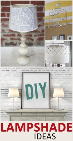 lampshade ideas that are easy to make and great for any room in the house