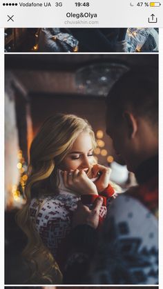 two different pictures of a man and woman