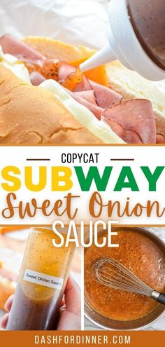 this copycat sub way sweet onion sauce is so good it's easy to make