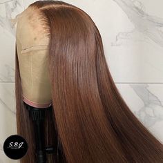 Brown Hair Inpos, Light Brown Wig Install, Chocolate Brown Lace Front Wig, Brown Wigs Black Women, Honey Brown Wig, Light Brown Wig, Brown Lace Front Wig, Baby Hair Brush, Hair Care Oil