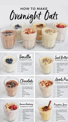 How to Make the Best Overnight Oats for Busy Mornings Overnight Oats Vanilla, Low Cal High Protein Recipes, Low Cal High Protein, Raspberry Overnight Oats, Vanilla Overnight Oats, Chocolate Overnight Oats, Overnight Oats Healthy, Dinner Recipes Healthy, Dinner Recipes Easy Quick