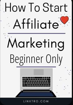 a laptop with the words how to start an online marketing business