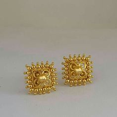 4 Grams Gold Ear Rings, Daily Use Gold Earrings Indian, Gold Studs Earrings Indian, 2 Grams Gold Earrings Designs, 22k Gold Earrings