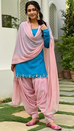 Punjabi Outfits, Patiala Suit