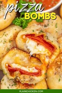 Pizza Bomb, Pizza Buffet, Pizza Ball, Leftover Pizza, Pizza Sauce Homemade, Bombe Recipe, Homemade Pizza Dough