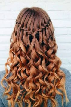 Down Hairstyles For Long Hair, Prom Hairstyles For Long Hair, Hair Stylies, Back To School Hairstyles, Braids For Long Hair, Long Curly Hair, Long Curly, Hairstyles For School