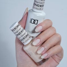 DND Products presents, Soak Off Gel Polish, luminous nail color that applies faster, feels thinner, and lasts longer than any other gel available! Forget base coats, bond-aids, and primers. DND delivers a fast two-step professional system that is unique from any other on the market. Fused with essential vitamins, DND™ makes nails stronger, healthier, as well as stunning for weeks! Lace Nails, Gel Polish Colors, Gel Lacquer, Nail Polish Sets