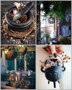 Good Witch Home Aesthetic, Good Witch Vibes Aesthetic, Hearth Witch Altar, Bohemian Witch Aesthetic, Witch Kitchen Aesthetic, Hearth Witch Aesthetic, Green Witch Aesthetic Home, Modern Witch House, Witch Vibes Aesthetic