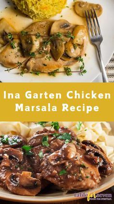 Ina Garten Chicken Marsala Recipe Ina Garten Chicken Francese, Ina Garten Comfort Food Recipes, Ina Garten Fall Recipes, Chicken Marsala Sides, Elegant Chicken Recipes, Ina Garten Chicken Recipes, Ina Garten Chicken Marsala