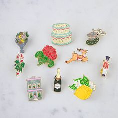 This glossy enamel pin features a bright lemon inspired by our classic Lemons story. It’s the perfect addition to any outfit or bag and also makes a great gift. Enamel pin comes with a metal military clutch closure. High polish gold finish. Approx. 1.5" x 1.5" Retro Enamel Pin As Gift, Gold Novelty Brooches For Gifts, Green Enamel Pins, Yellow Enamel Brooches For Gifts, Retro Enamel Brooch Pin For Gifts, Retro Enamel Brooches For Gifts, Retro Enamel Brooches As Gift, Retro Brooch Enamel Pin As Gift, Retro Brooch-style Enamel Pin As A Gift