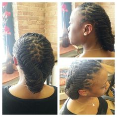 Loc Updos, Lock Styles, Dread Styles, Hairstyle Videos, Dread Head, Locs Styles