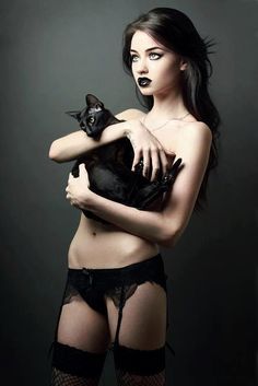 . Felice Fawn, Oh My Goddess, Dark Angels, A Black Cat, Dark Beauty, Crazy Cat Lady, White Photography, Beauty And The Beast, A Black