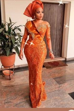 Nigerian Lace Dress, Aso Ebi Lace Styles, Pakistani Mehndi, Gown Designs, Nigerian Dress, African Party Dresses, Nigerian Lace Styles Dress, Nigerian Lace Styles, Mehndi Dresses