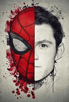 the poster for spider - man and deadpool