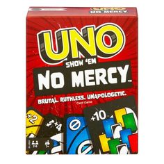 uno show'em no mercy card game