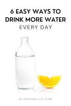 Are you drinking enough water? Staying hydrated is important to stay healthy and achieve glowing skin. If you have a hard time drinking your 8 glasses of water a day, here are 6 easy tips on how to drink more water for a healthier and more beautiful you. | kidney stones | hydration | hydrate | dehydration #wellness #health #selfcare #skincare #healthyliving #hydration #wellbeing Hydrated Water, Drink Enough Water, Water Health