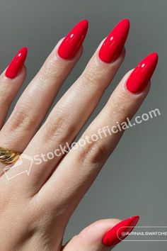 Get ready to make a bold statement with vibrant red gel nails! 💅🔴 These fiery nails add a pop of confidence and style to any look. Perfect for those who love to stand out and exude strength and passion. #RedNails #GelNails #BoldBeauty #ConfidenceBoost💅💁‍♀️👩‍🎨💄💅💃👸🌟💅💋🎀💅👠💅👗💅💖💄💅💅👩‍🎤💃💅👑💅💅👩‍❤️‍💋‍👨💅🌹💅👩‍❤️‍👩💅🎉 Red Gel Nails, Confidence Boost, Vibrant Red, Coffin Nails, Nail Art Designs, Gel Nails, Nail Art