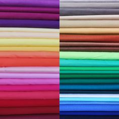 different colors of cloths are shown in this image, and there is no image on the