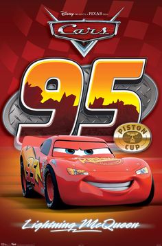 the poster for cars 95 is shown