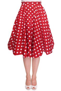 Red Christmas Skirt White Polka Dot Skirt Circle Skirt Red Skirt Vintage Skirt Rockabilly Pin Up Skirt 50s Retro Skirt Swing Party Skirt #RedSkirt #WhitePolkaDot #RetroSkirt #50s #PolkaDotSkirt #PinUpSkirt #RedChristmasSkirt #CircleSkirt #VintageSkirt #rockabilly Red Christmas Skirt, Red Polka Dot Skirt, Pinup Skirt, Rockabilly Skirt, 70s Fashion Dresses, Skirt Circle, Bridesmaid Skirts, Christmas Skirt, Retro Skirt