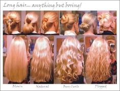 Different Hair Styles, Bun With Curls, Different Hair, Great Hair, Up Girl, About Hair, Hair Dos, Gorgeous Hair, Hair Designs