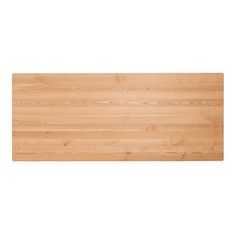 a wooden cutting board on a white background